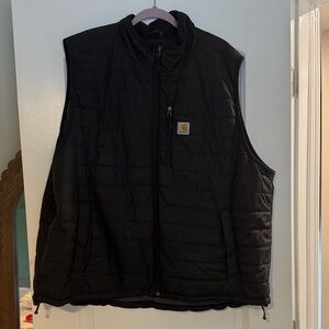 Carhartt Men's Dark Quilted Vest